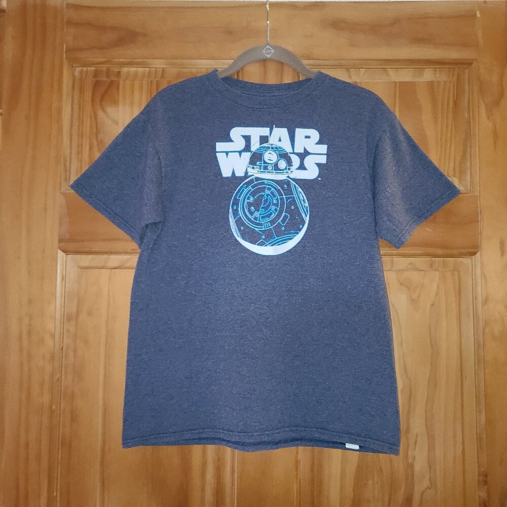 Boys Star Wars Blue BB-8 Short Sleeve T Shirt